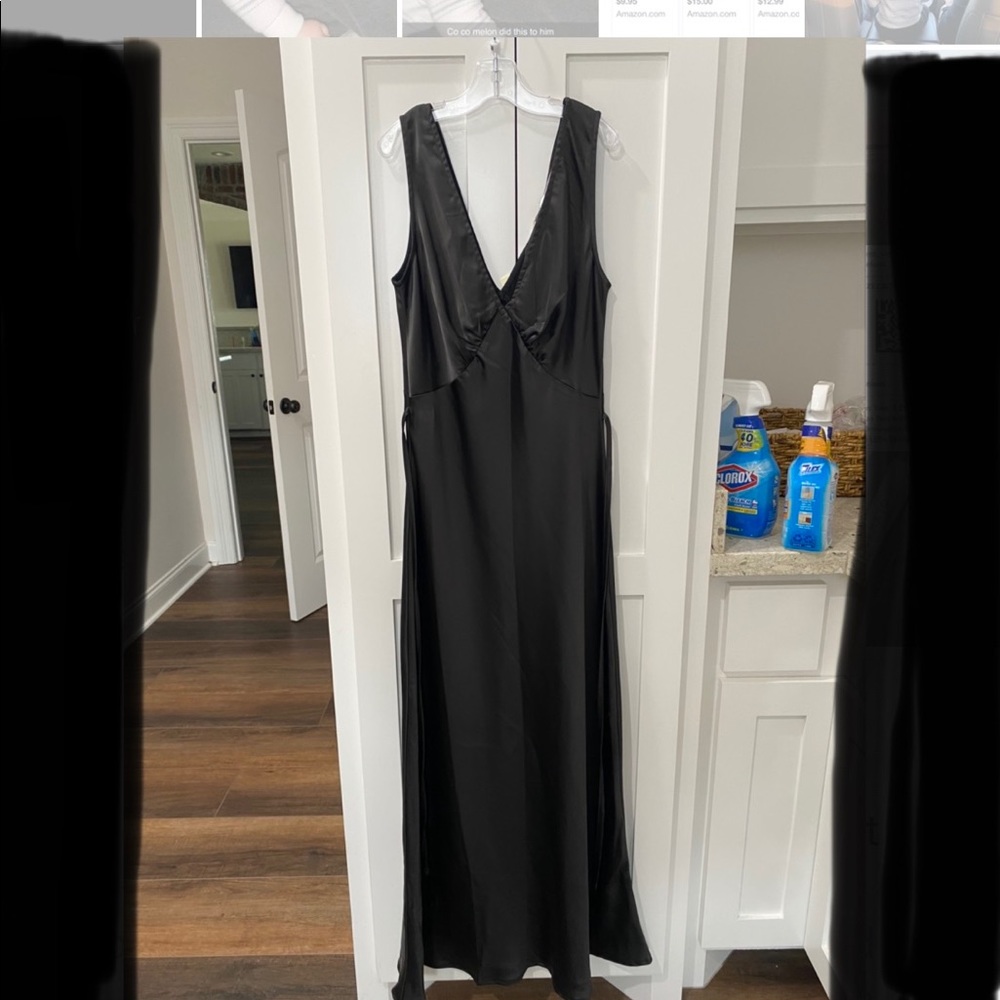 PEPPERMAYO BLACK SILK DRESS